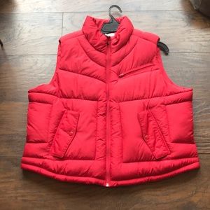 Red Bomber Vest